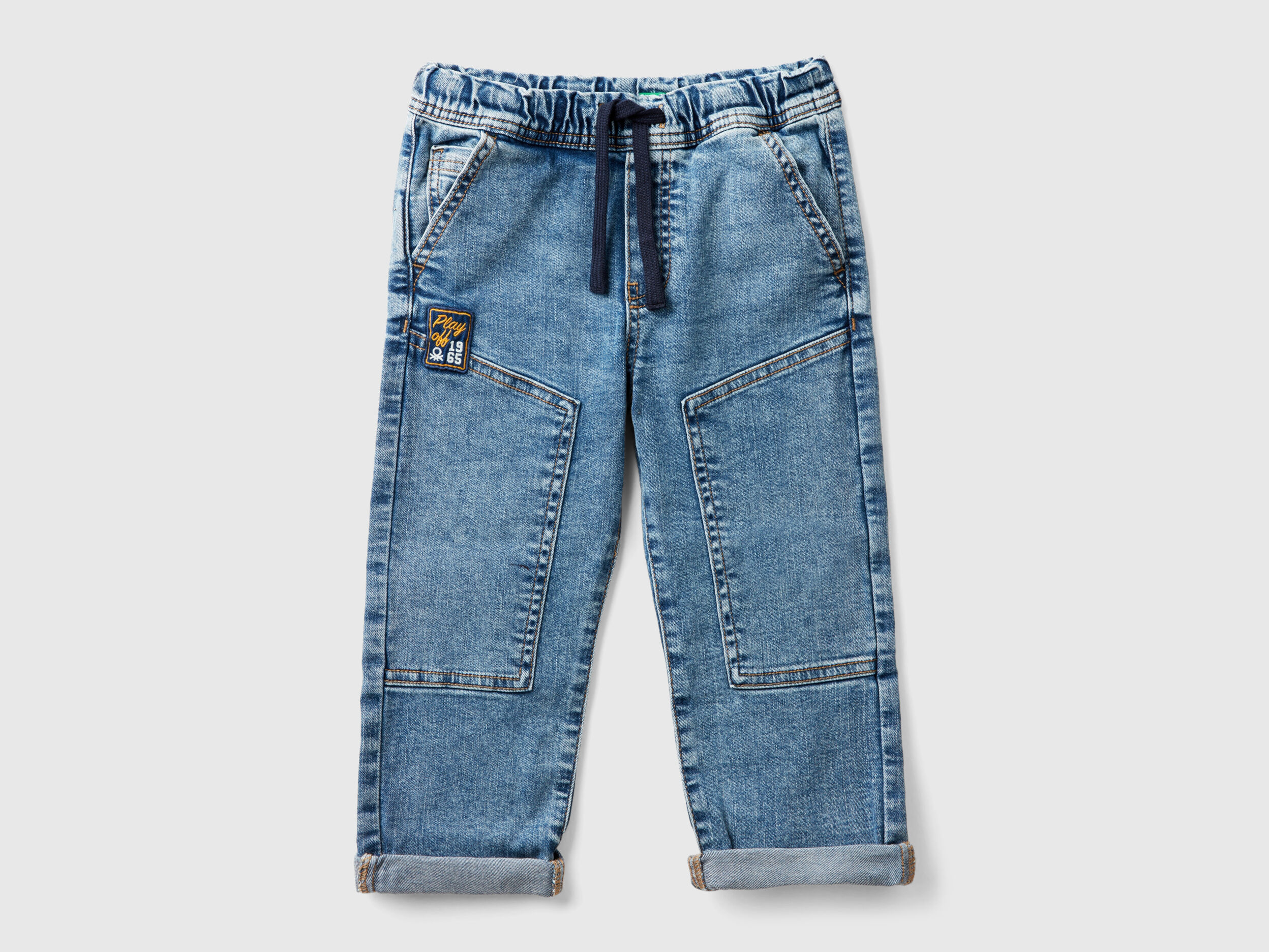 Jeans Denim Bebe nino Kid 3 meses 4 anos Coleccion 2024 Benetton