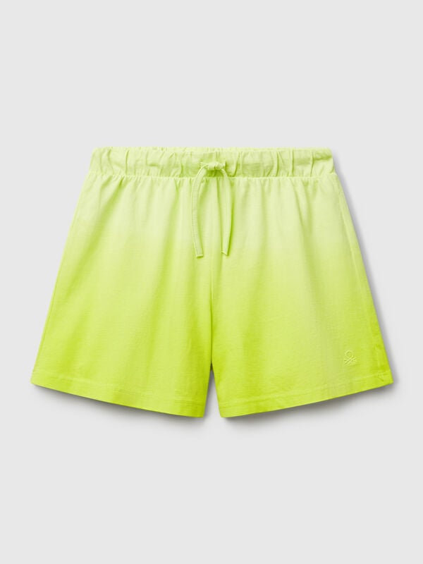 Pantalones cortos teñidos Niña