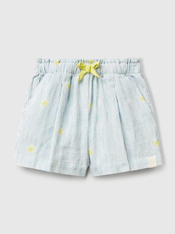 Pantalón corto con estrellas Recién nacidos