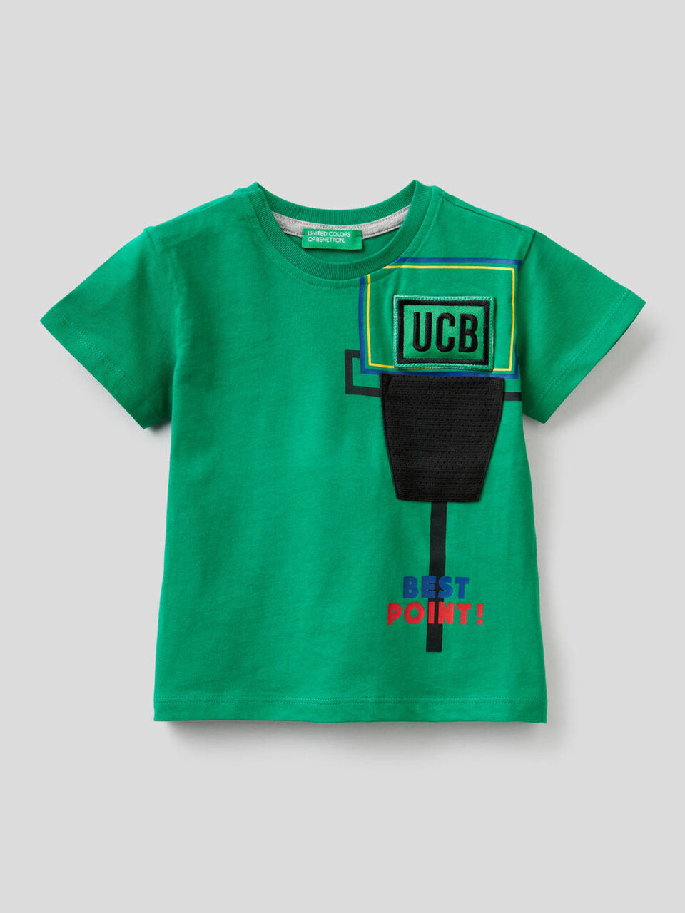 Camiseta con parche sonoro image number 1