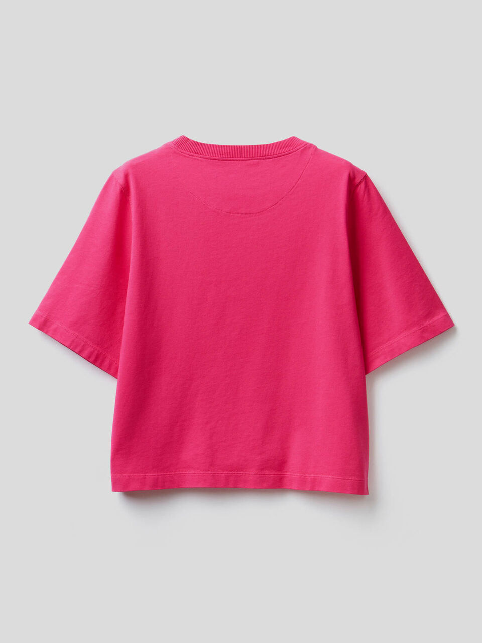 Camiseta boxy fit de 100 % algodón image number 2