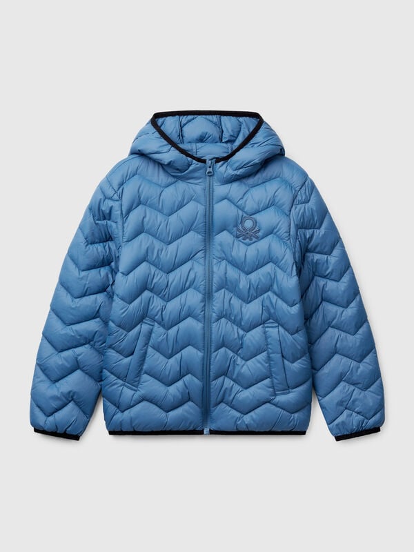 Chaqueta acolchada con capucha Niño
