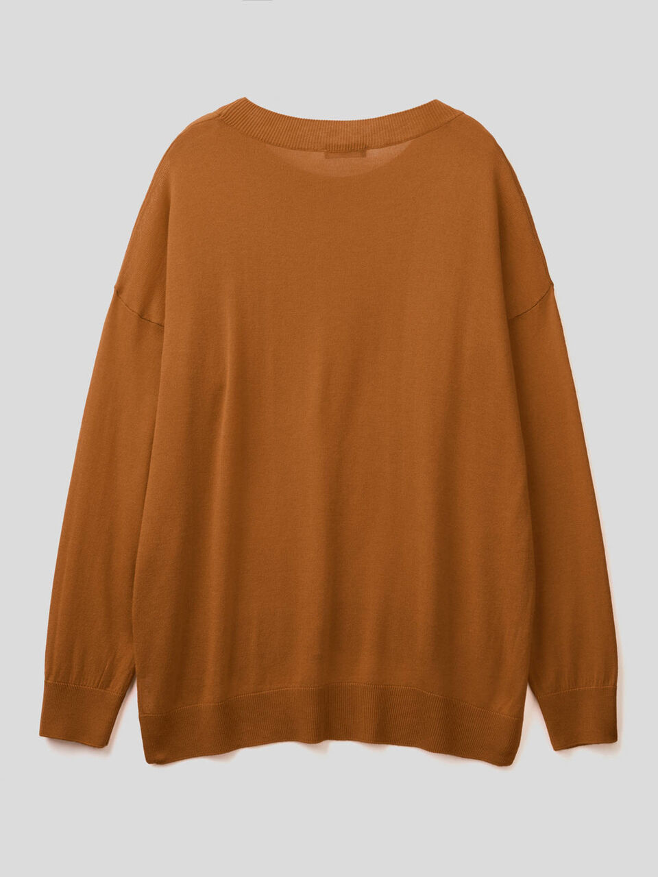 Jersey de corte holgado con aberturas image number 2