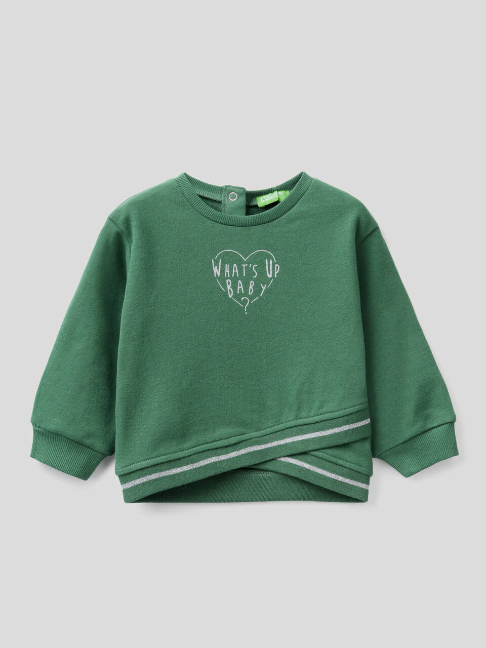 Sudadera con detalle cruzado image number 1