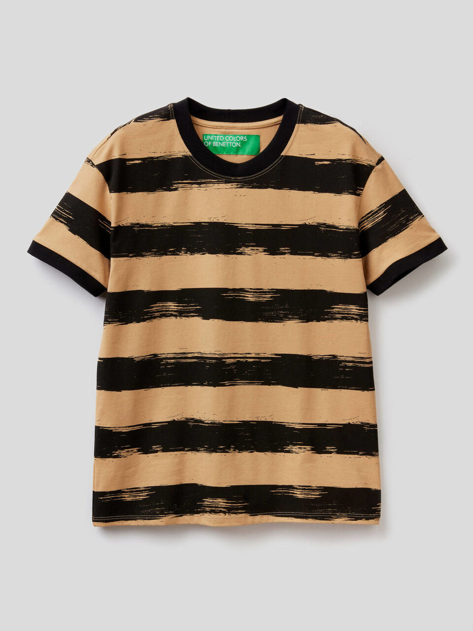 Camiseta estampada de algodón elástico image number 1