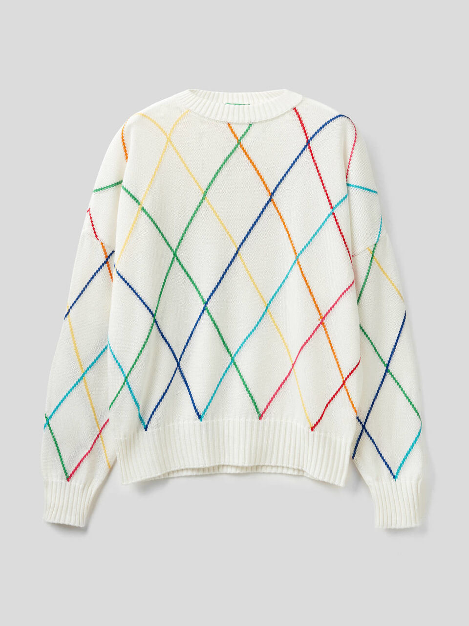 Jersey de rombos multicolor image number 1