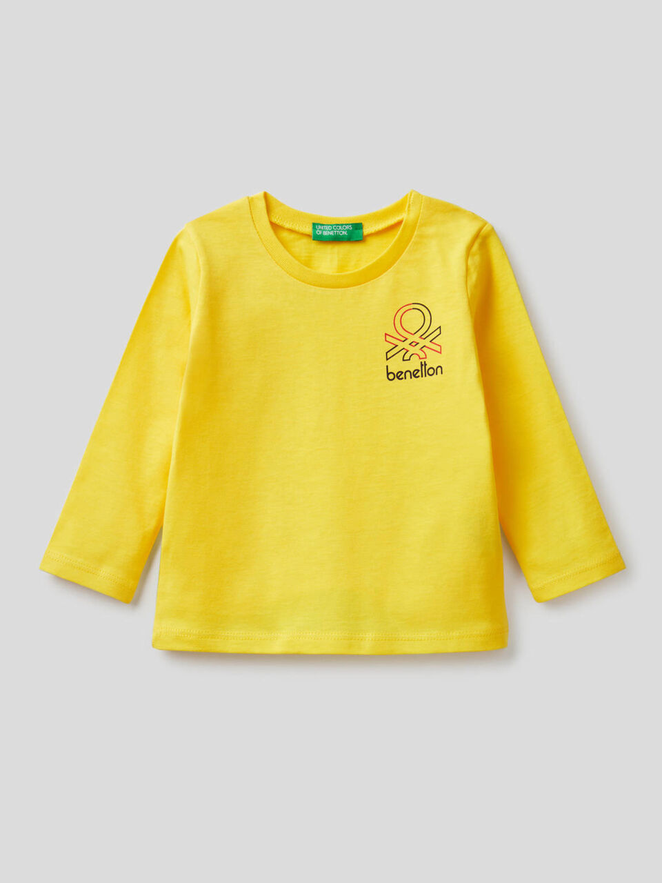 Camiseta de manga larga de algodón orgánico image number 1
