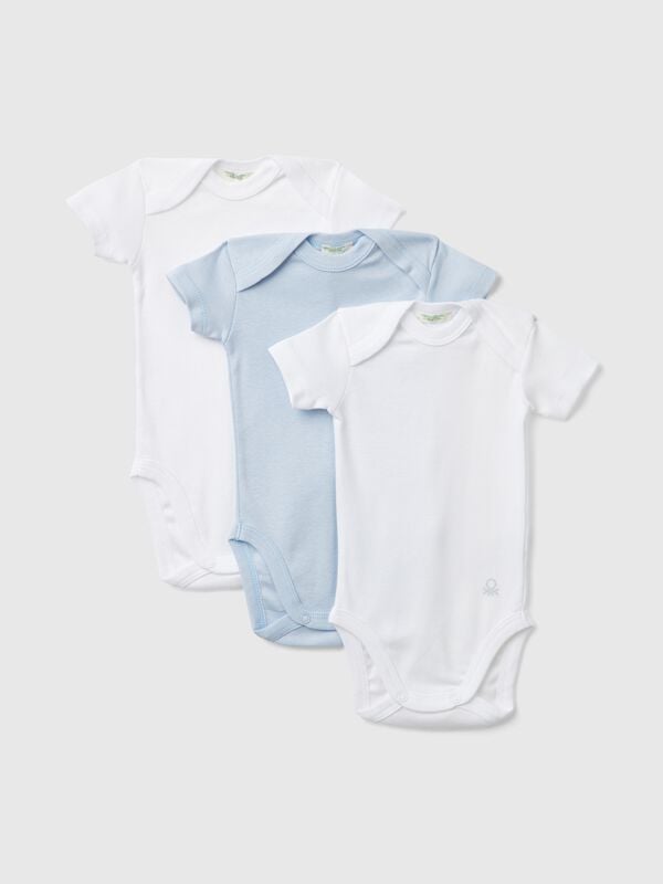 Conjunto body color liso de algodón  Recién nacidos