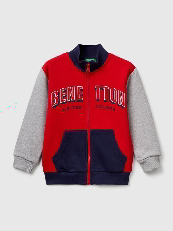 Sudadera de algodón con logo Niño