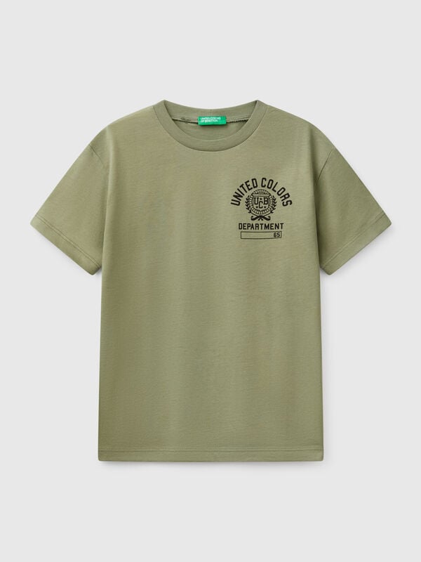 Camiseta de manga corta 100% algodón Niño