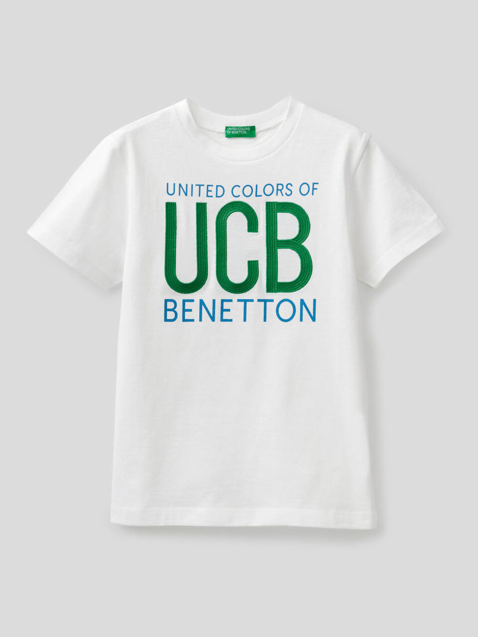 Camiseta de 100 % algodón con logotipo bordado image number null