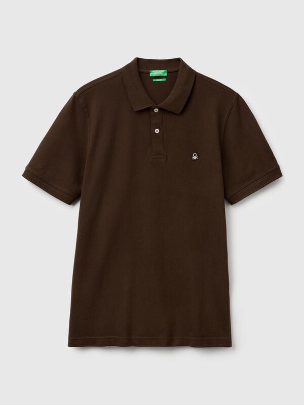 Polo ajustado Hombre