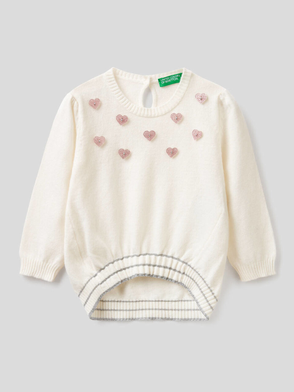 Jersey con aplicaciones de glitter image number 1