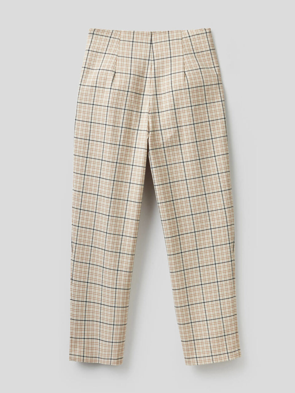 Pantalón de cuadros teñido en hilo image number null