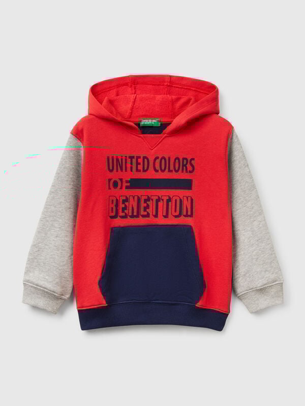 Sudadera con capucha 100% algodón Niño