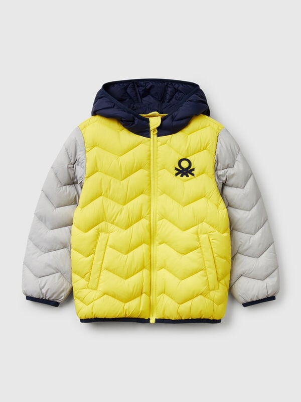 Chaqueta acolchada con capucha Niño