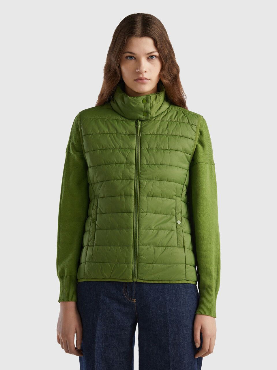 Benetton plumifero on sale mujer