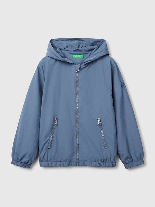 Chaqueta de nailon con capucha Niño