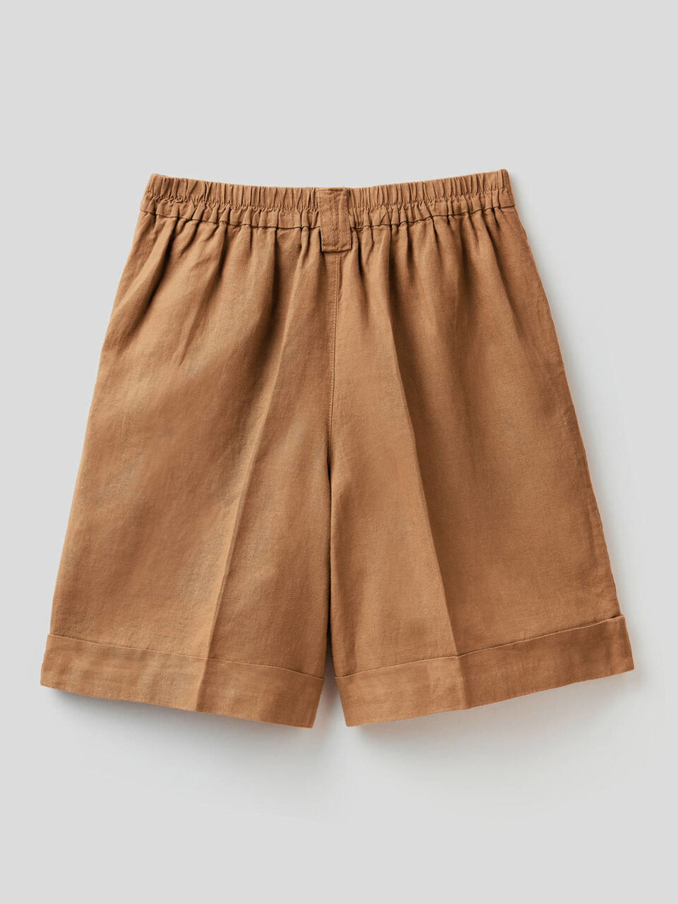 Bermudas de 100% lino image number 2