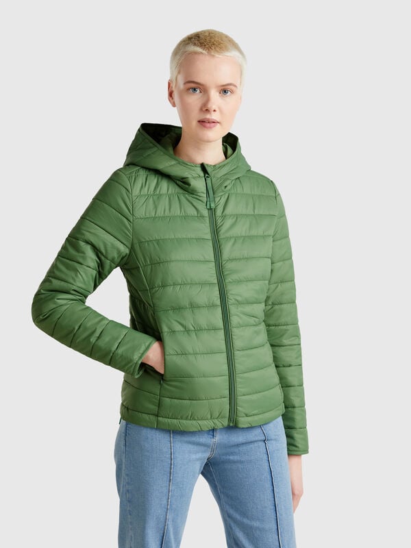 Chaqueta slim fit con acolchado  Mujer
