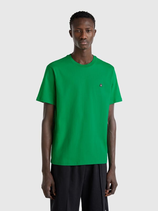 Camiseta básica de algodón  Hombre