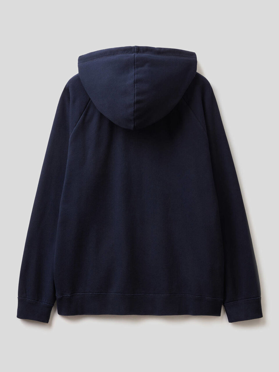 Sudadera con capucha e inserción vaquera image number 2
