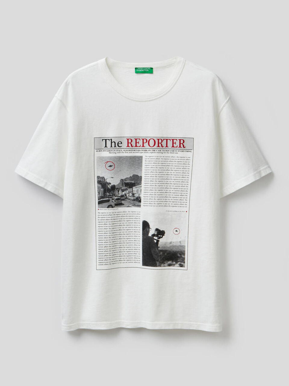 Camiseta con estampado fotográfico image number 1