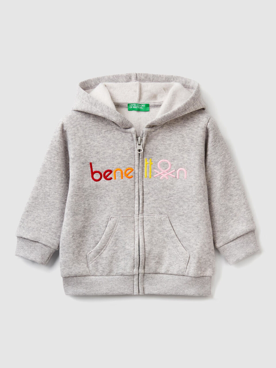 Sudadera con capucha y bordado de logotipo image number 1