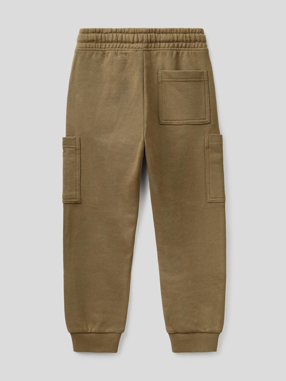 Pantalón cargo en felpa de 100 % algodón image number 2