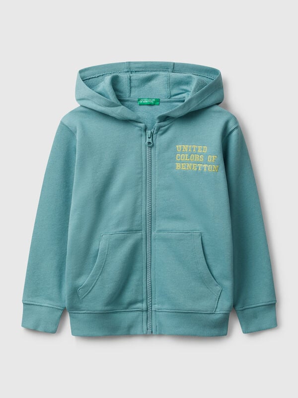 Sudadera con capucha y bordado Niño