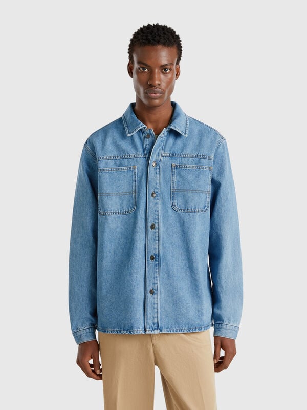 Sobrecamisa vaquera Hombre