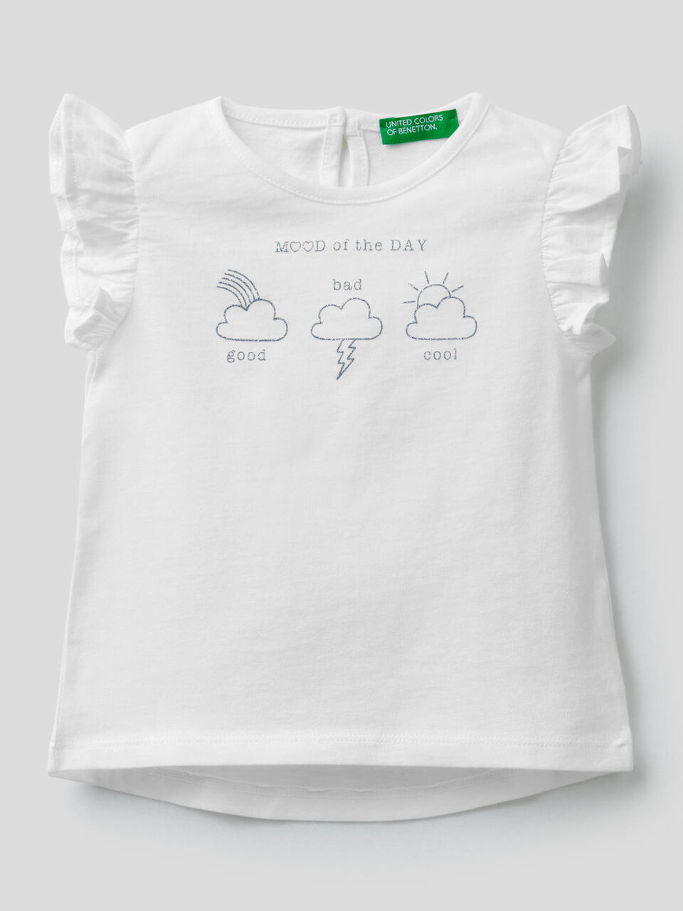 Camiseta con manga casquillo image number 1