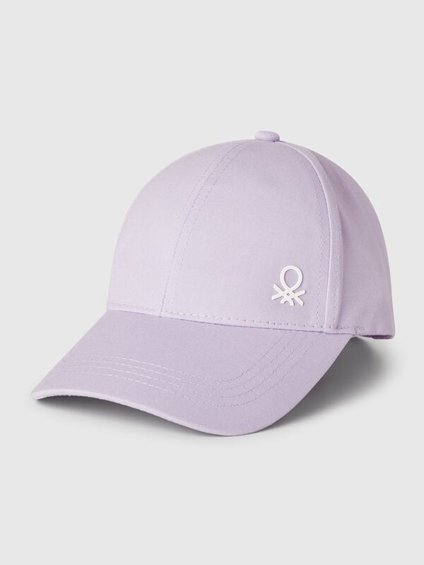 Gorra de algodón con logo Niño