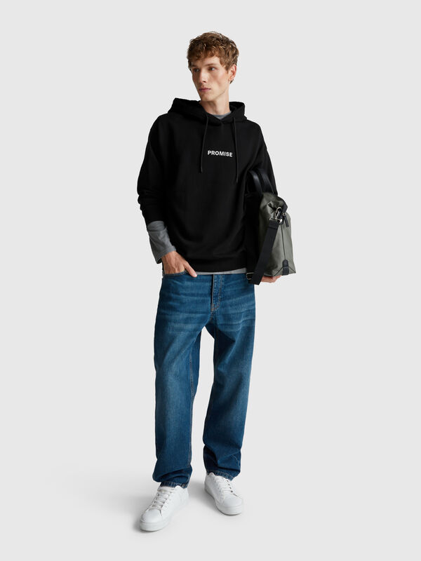 Sudadera con estampado Hombre