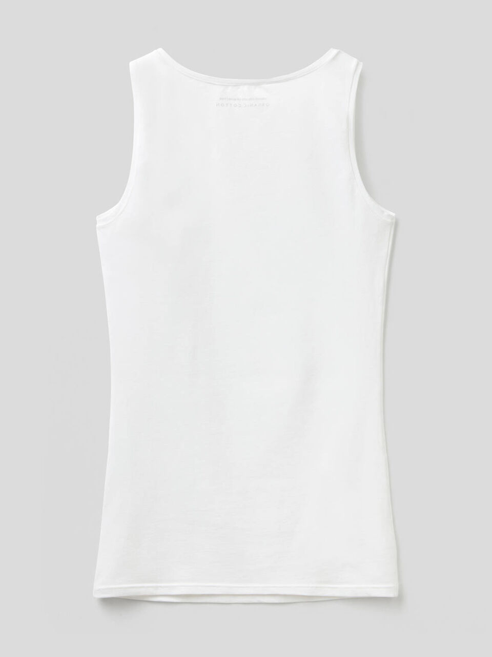 Camiseta de tirantes de algodón orgánico super stretch image number 2