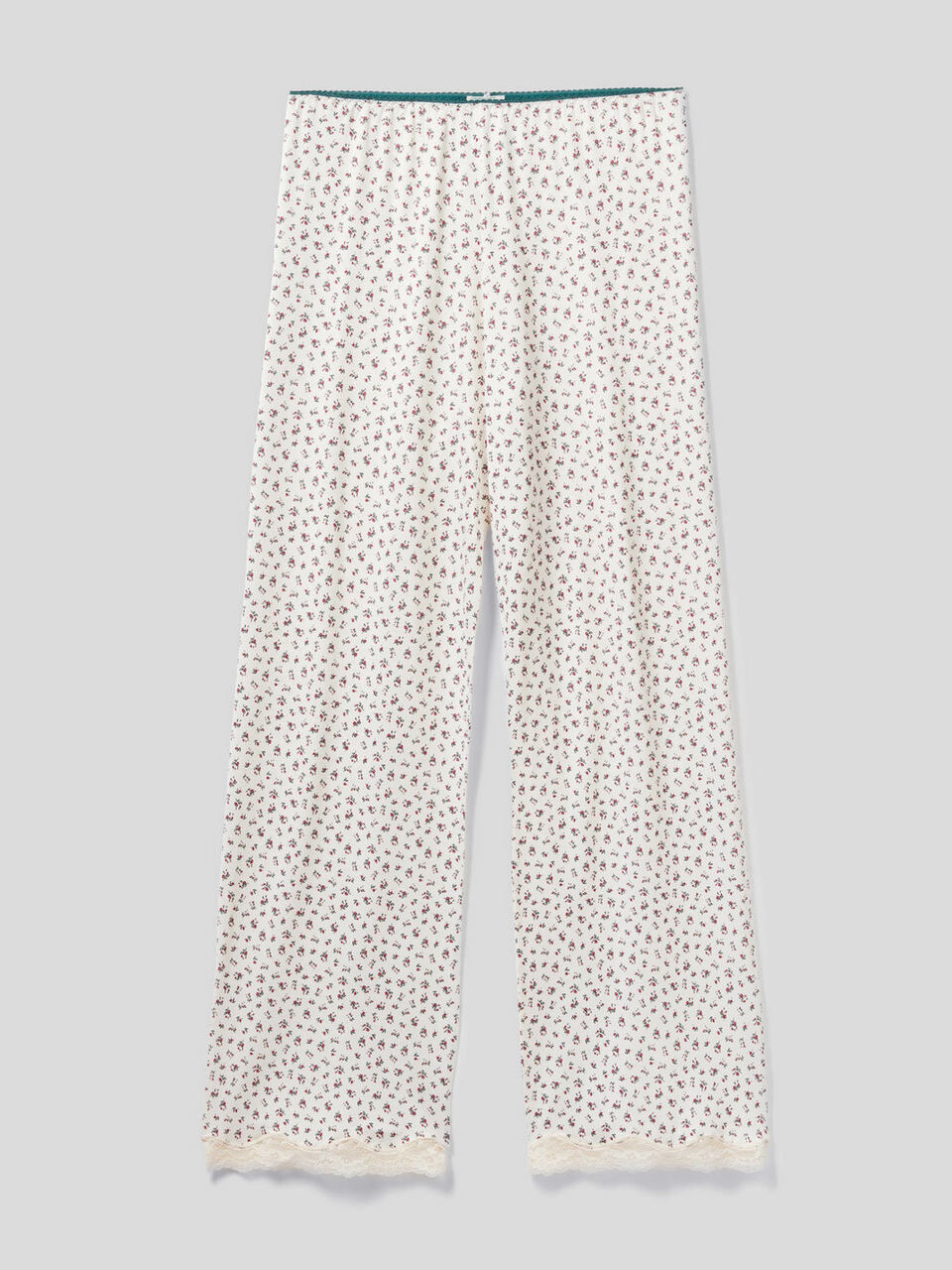 Pantalón estampado de viscosa sostenible image number 1