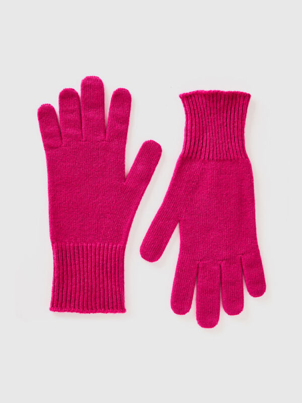 Guantes de pura lana merina Mujer