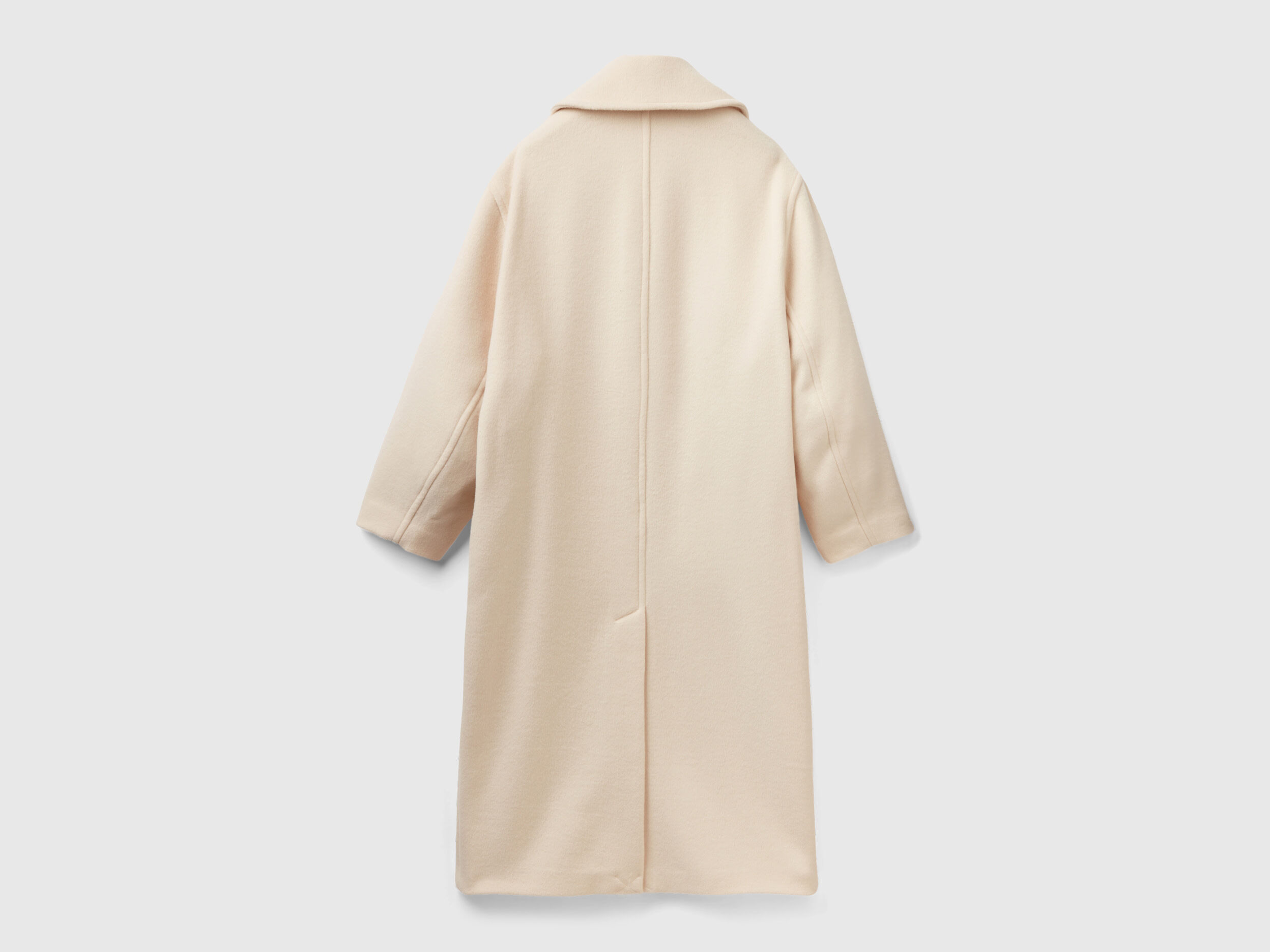 Abrigo pa帽o beige discount