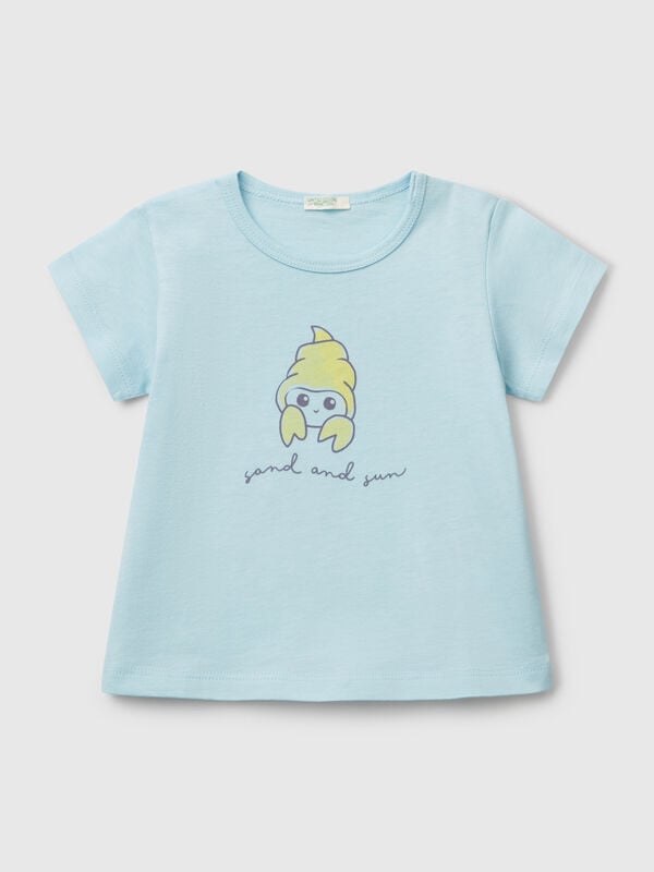 Camiseta manga corta con estampado Recién nacidos
