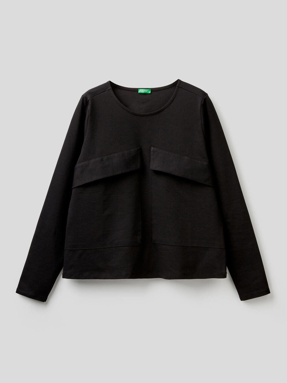 Sudadera boxy con maxibolsillos image number 1