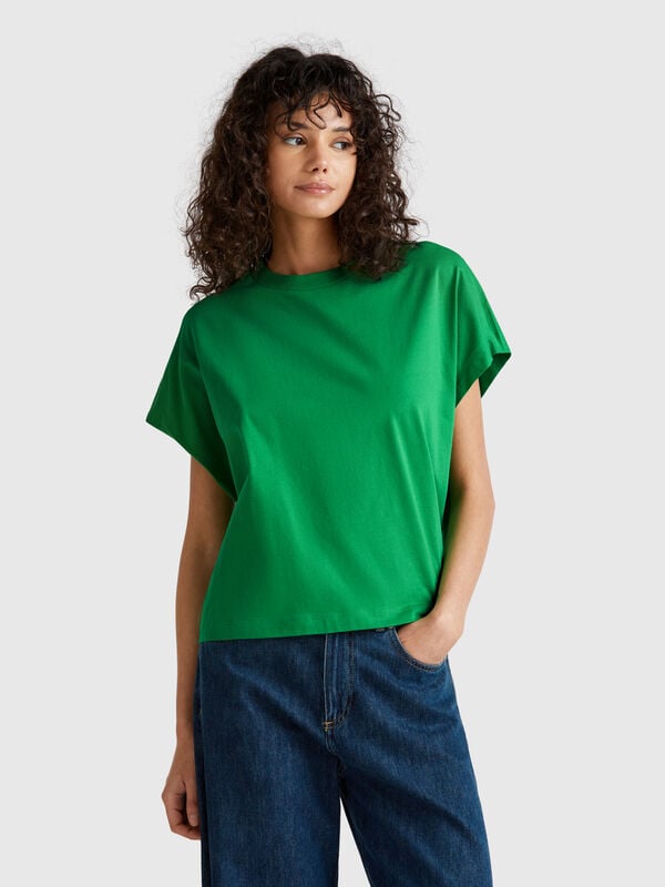 Camiseta con mangas de kimono Mujer