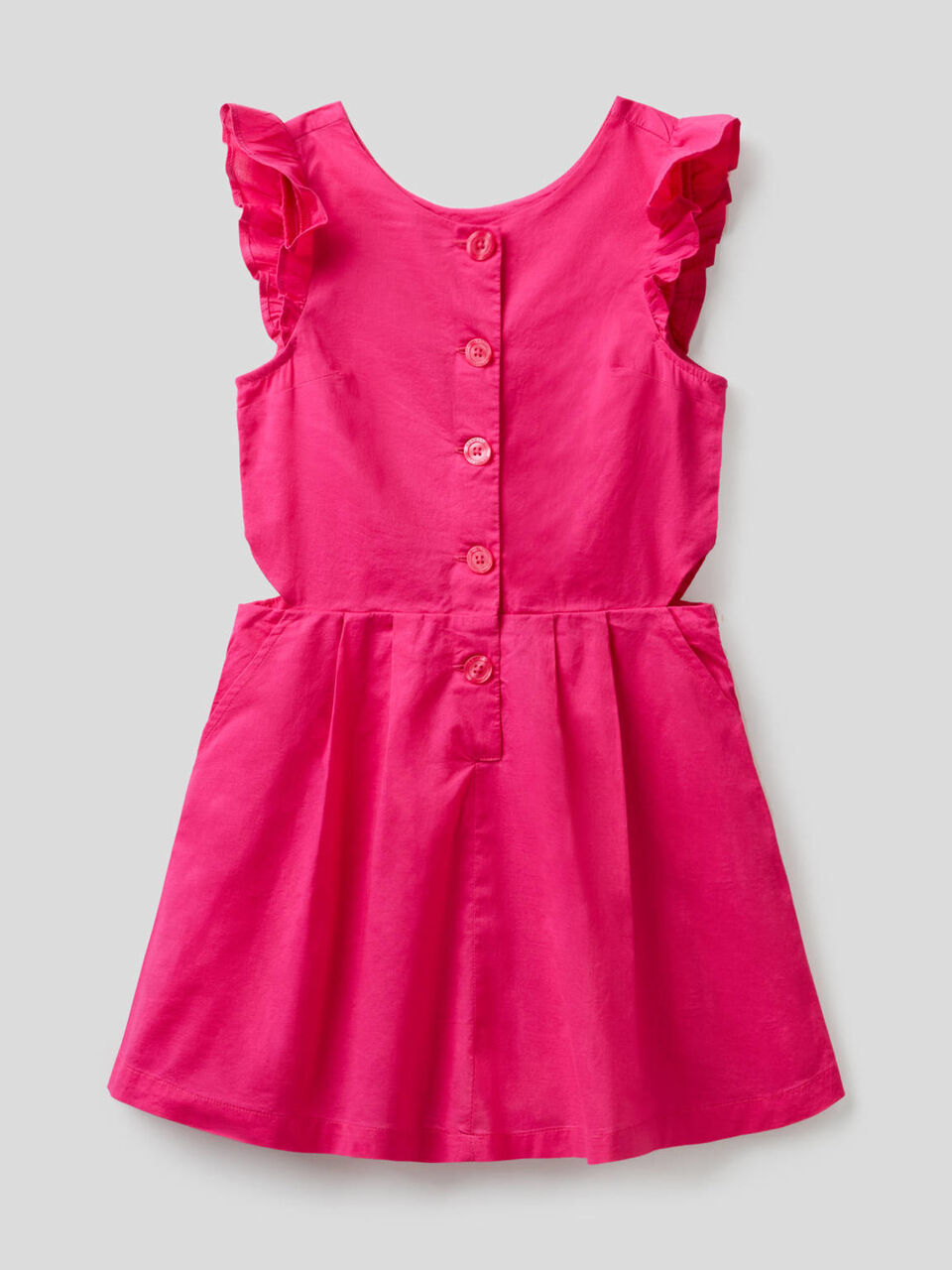 Vestido evasé de 100% algodón image number null