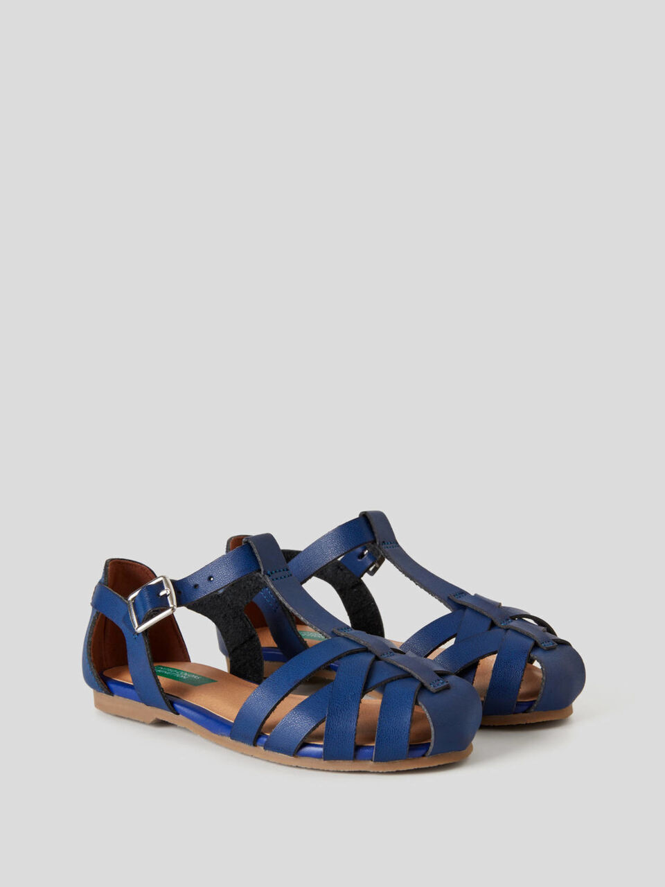 Sandalias con pala trenzada image number 1