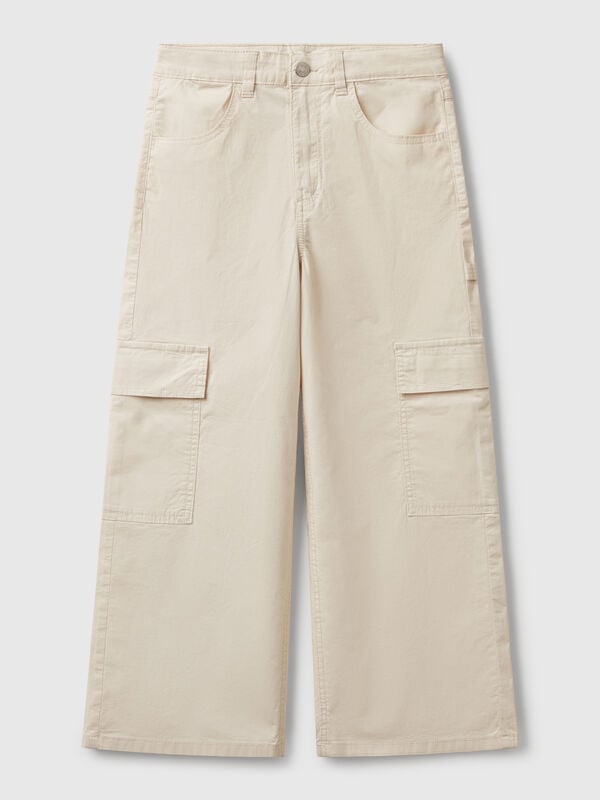 Pantalón cargo ancho Niña