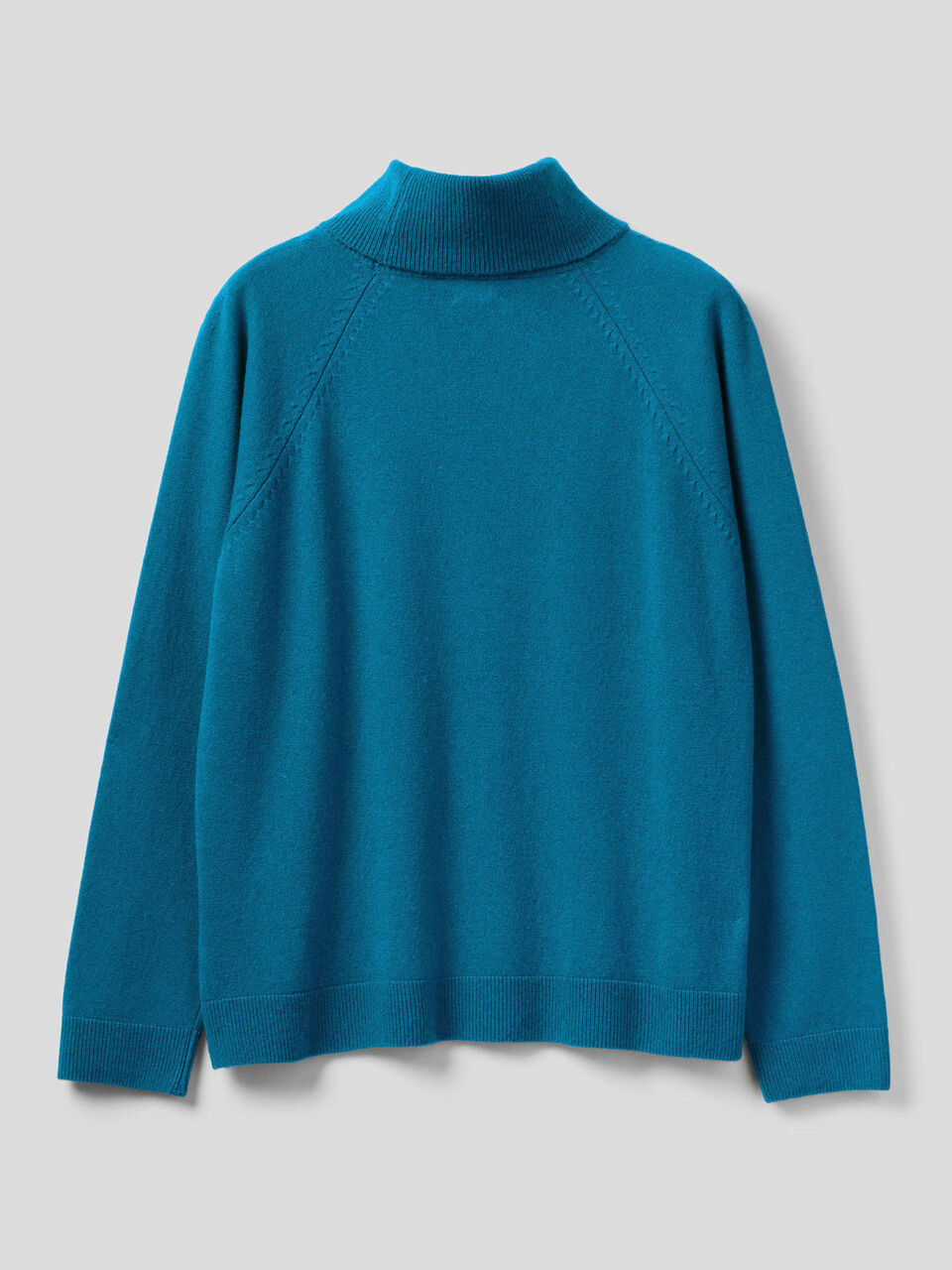 Jersey de cuello alto en mezcla de lana y cachemir image number 2