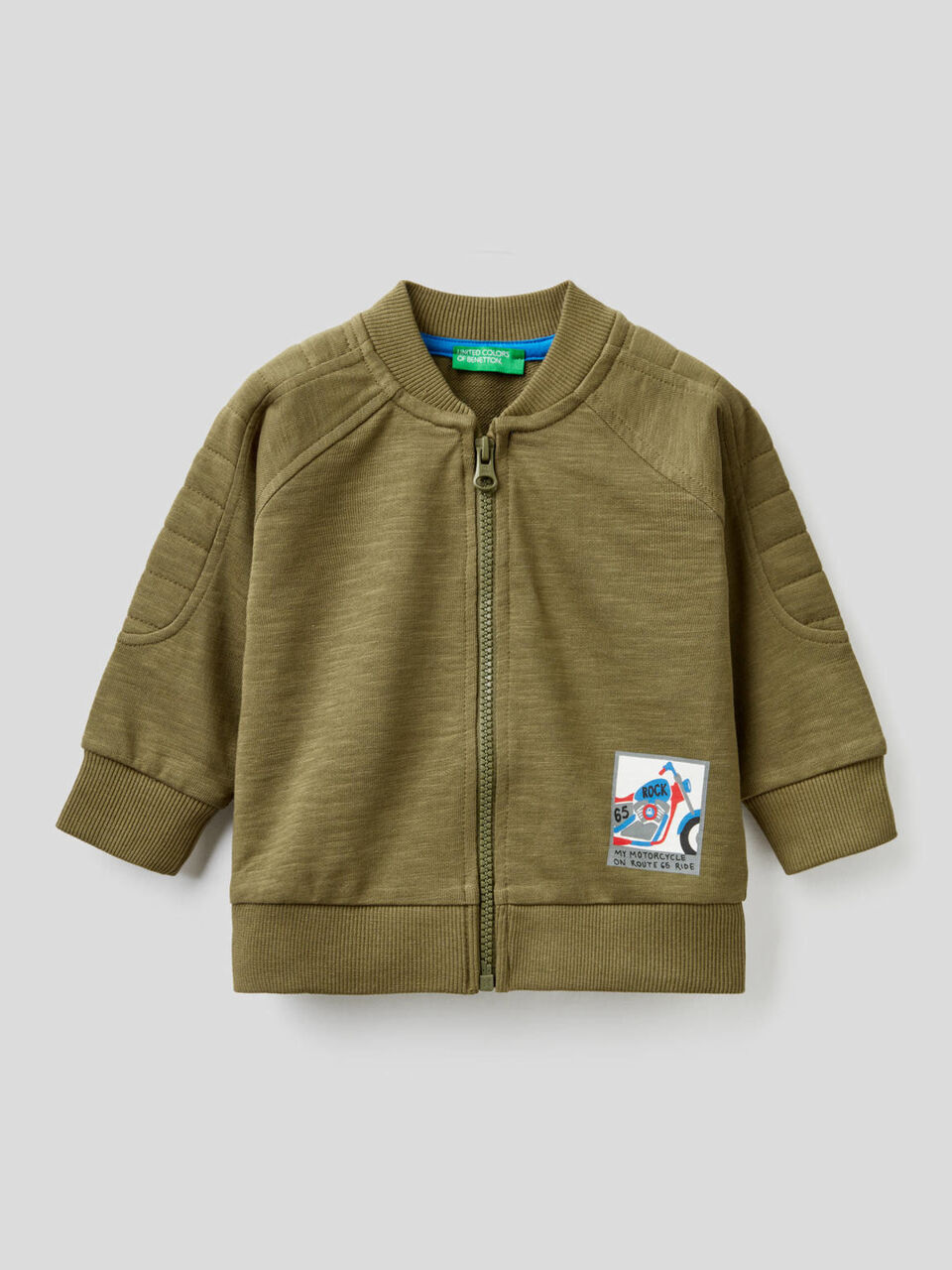 Sudadera de estilo bómber image number 1