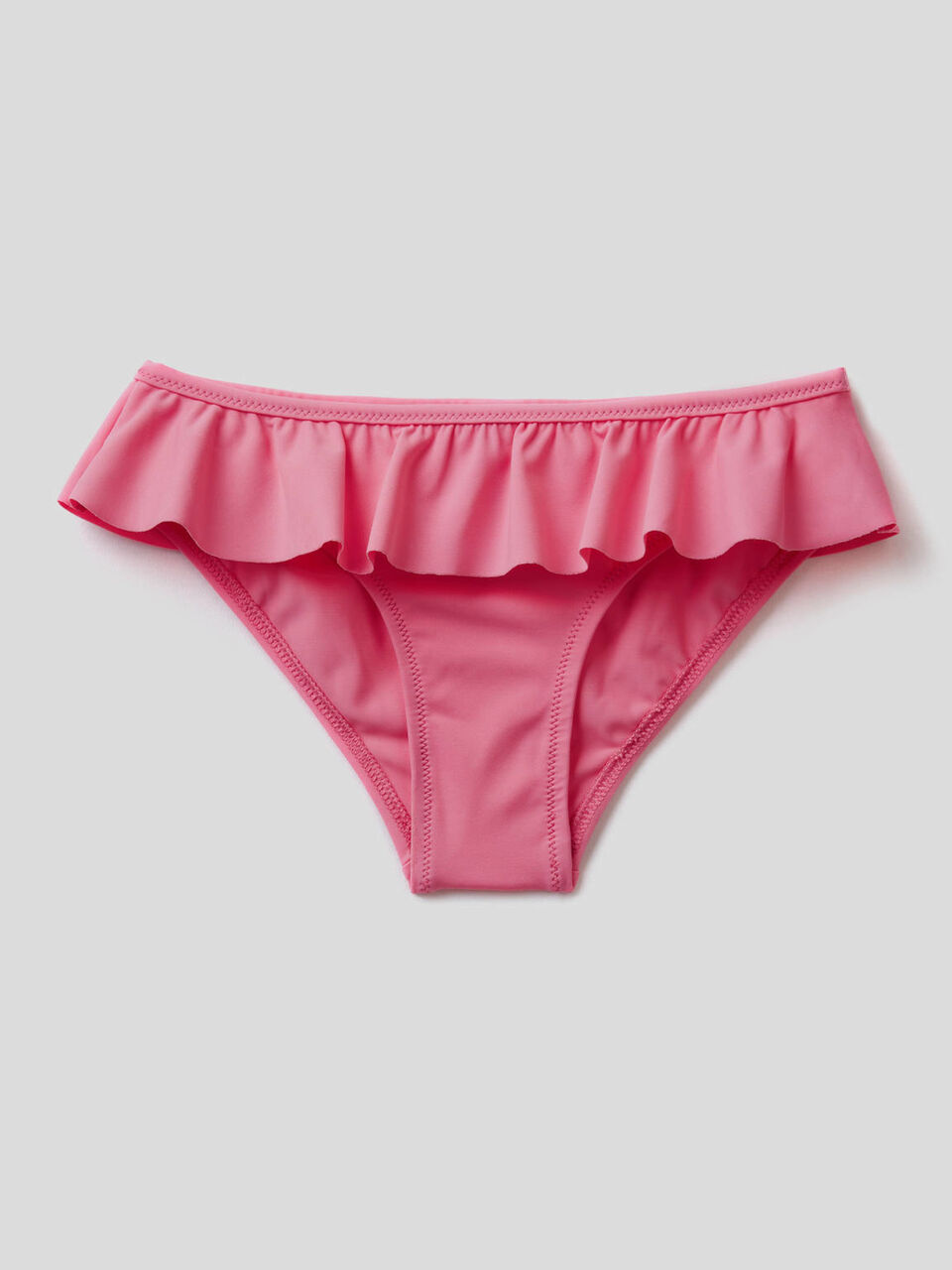Braguita de bikini en ECONYL® con volante image number 1