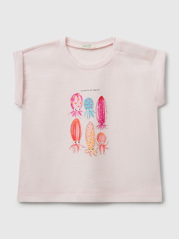 Camiseta de manga corta con estampado Recién nacidos