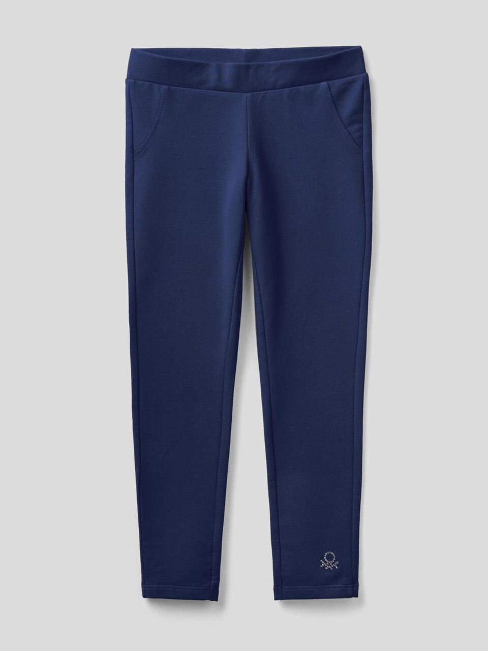 Leggings de felpa con logotipo image number 1