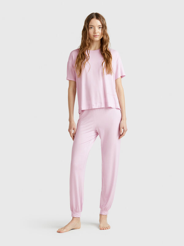 Pantalón de Modal elástico Mujer